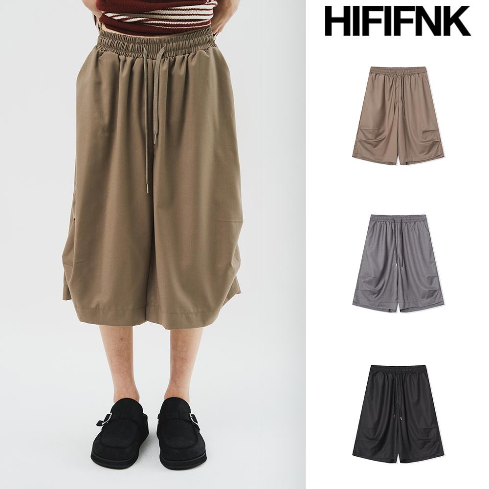 【HI FI FNK】Relaxed Bermuda Pants