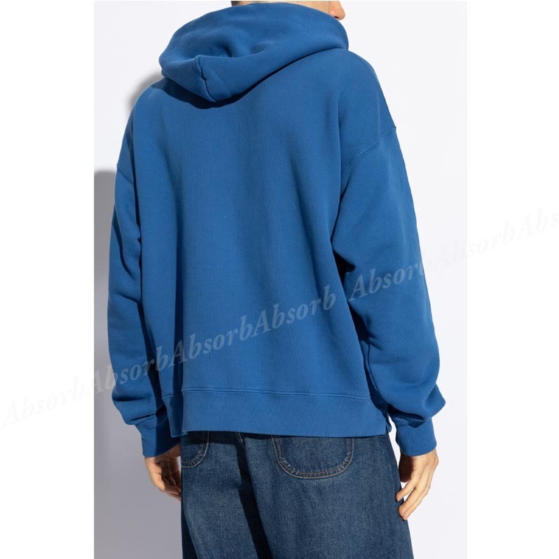 【24AW NEW】Off-White_men / ロゴ フーディ / Blue 24AW NEW】Off-White_men / ロゴ フーディ / Blue