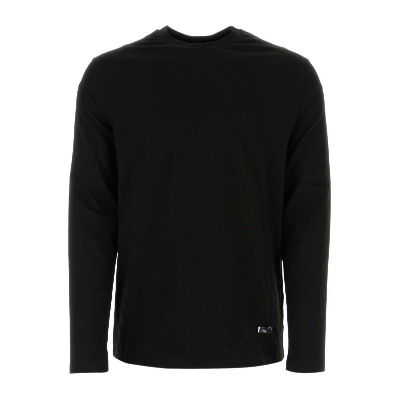 Tシャツ・カットソー Jil Sander FW24 Black cotton t-shirt (J22GC0129J20073 001)