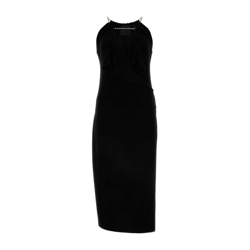 ワンピース GIVENCHY SS24 Black viscose dress (BW21TT30XH 001)