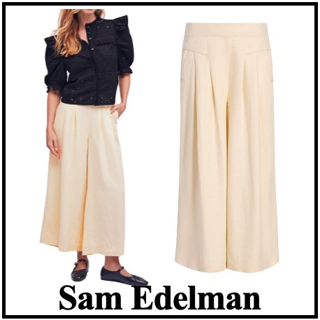 ☆Sam Edelman☆OCEAN PLEATED CULOTTES HIGH RISE PANT