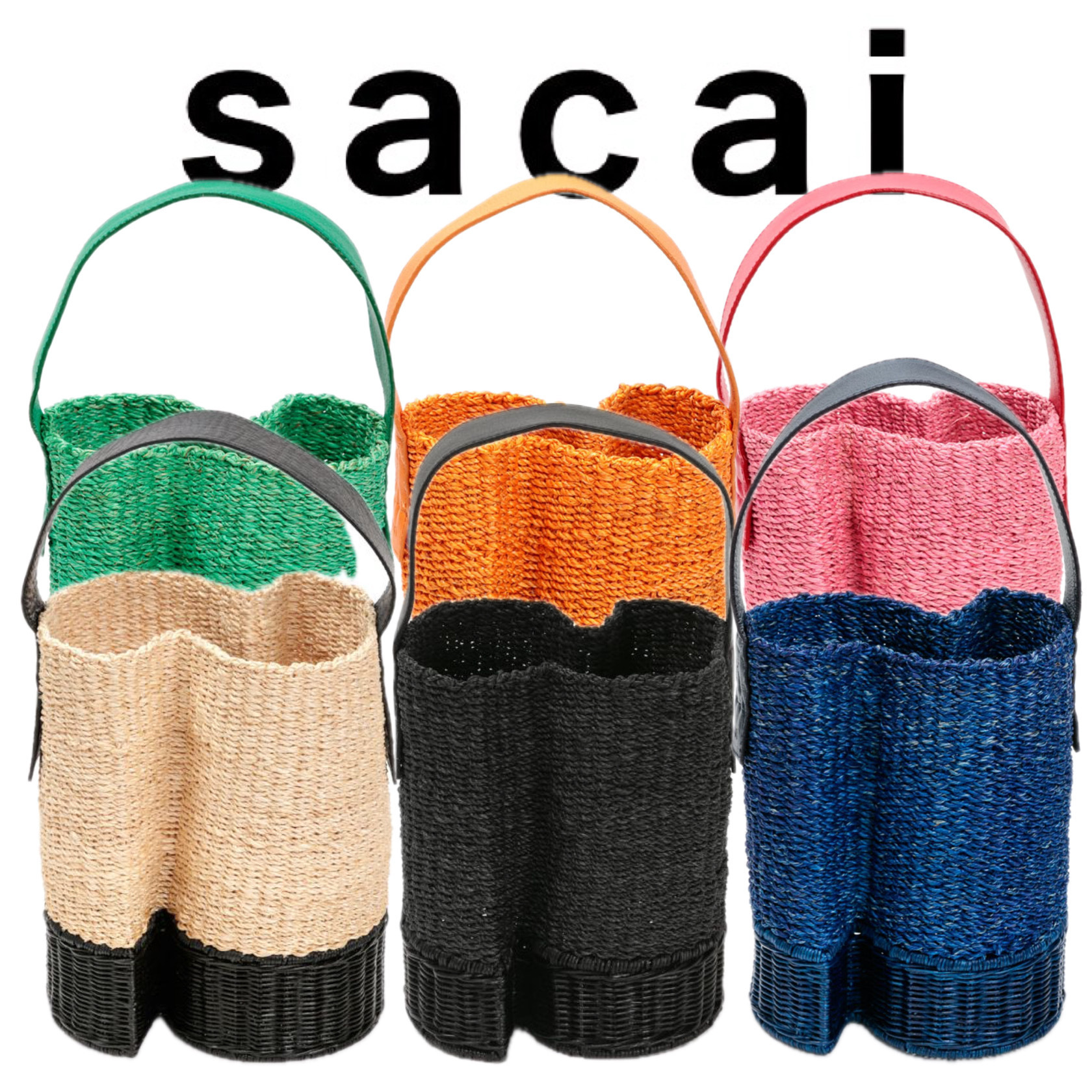おしゃれ★sacai S Basket Small Bag ハンドバッグ ギフトにも