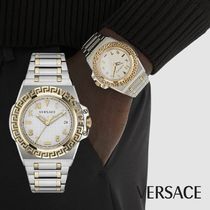 【人気モデル】 VERSACE グレカ リアクション 腕時計 44mm