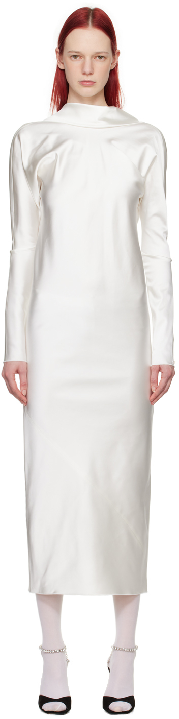 【関税込み】Sportmax ホワイト Abazia マキシドレス