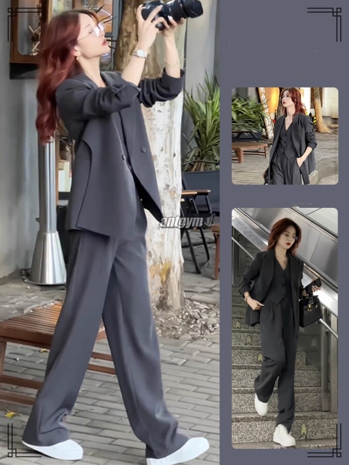 セットアップスーツ ジャケット ベスト パンツ 3点