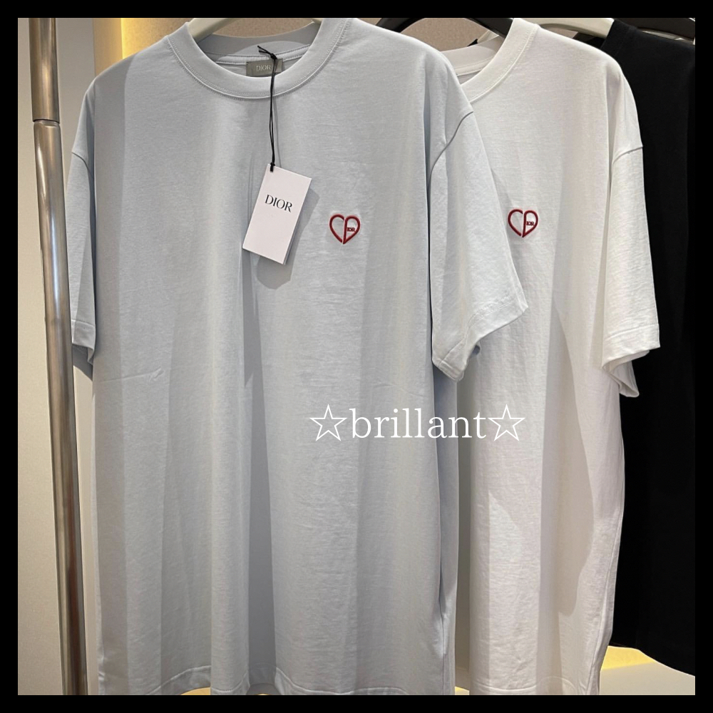 【★国内発送★】DIOR CD Heart Tシャツ