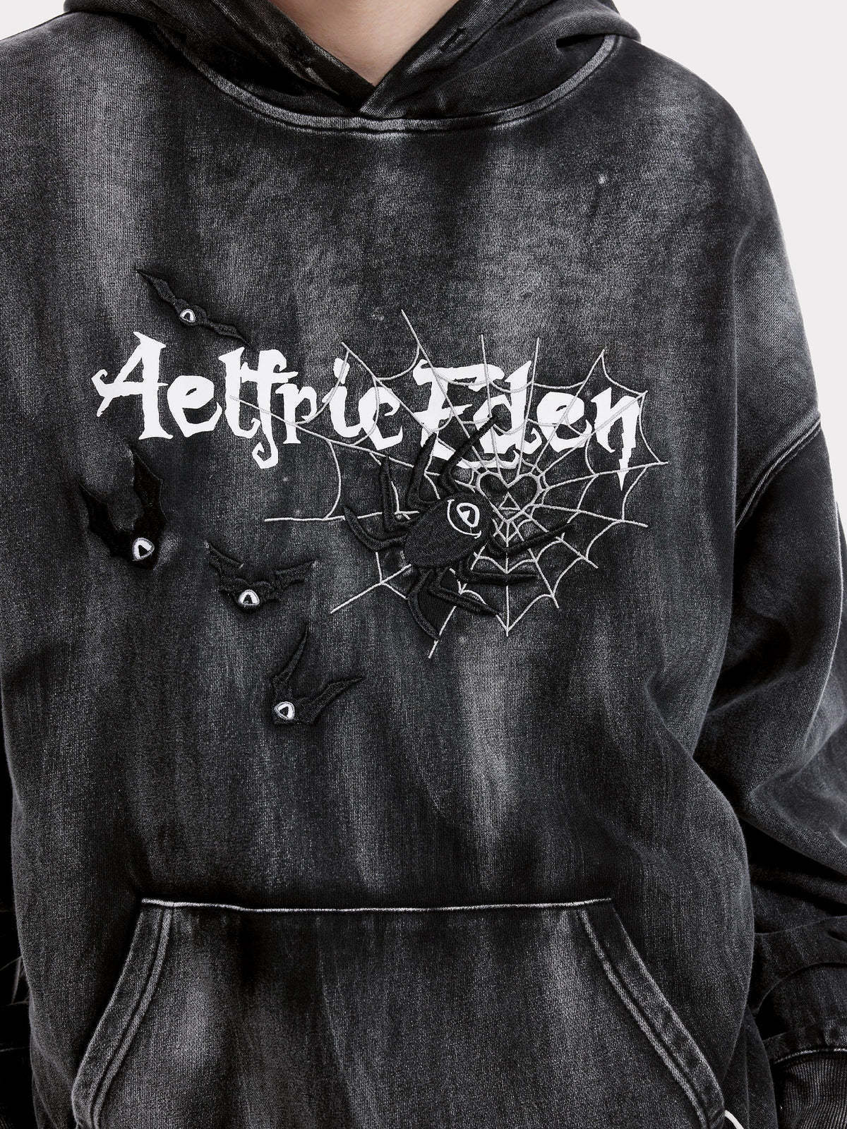 ◆Aelfric Eden◆バットスパイダー ウォッシュド パーカー送料込 ◇Aelfric Eden◇バットスパイダー ウォッシュド パーカー送料込