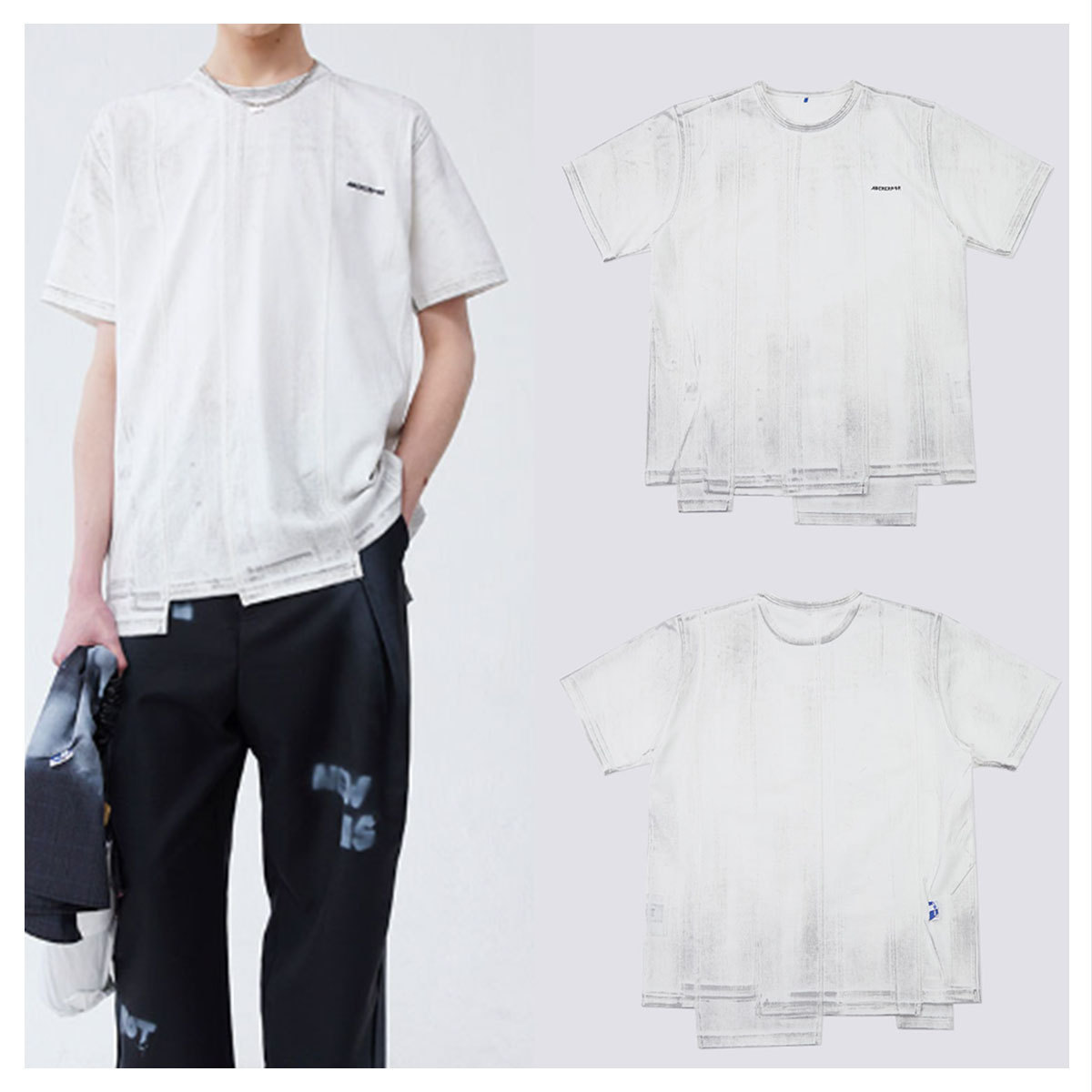 Tシャツ・カットソー ADER ERROR Tratus t-shirt 4FT687