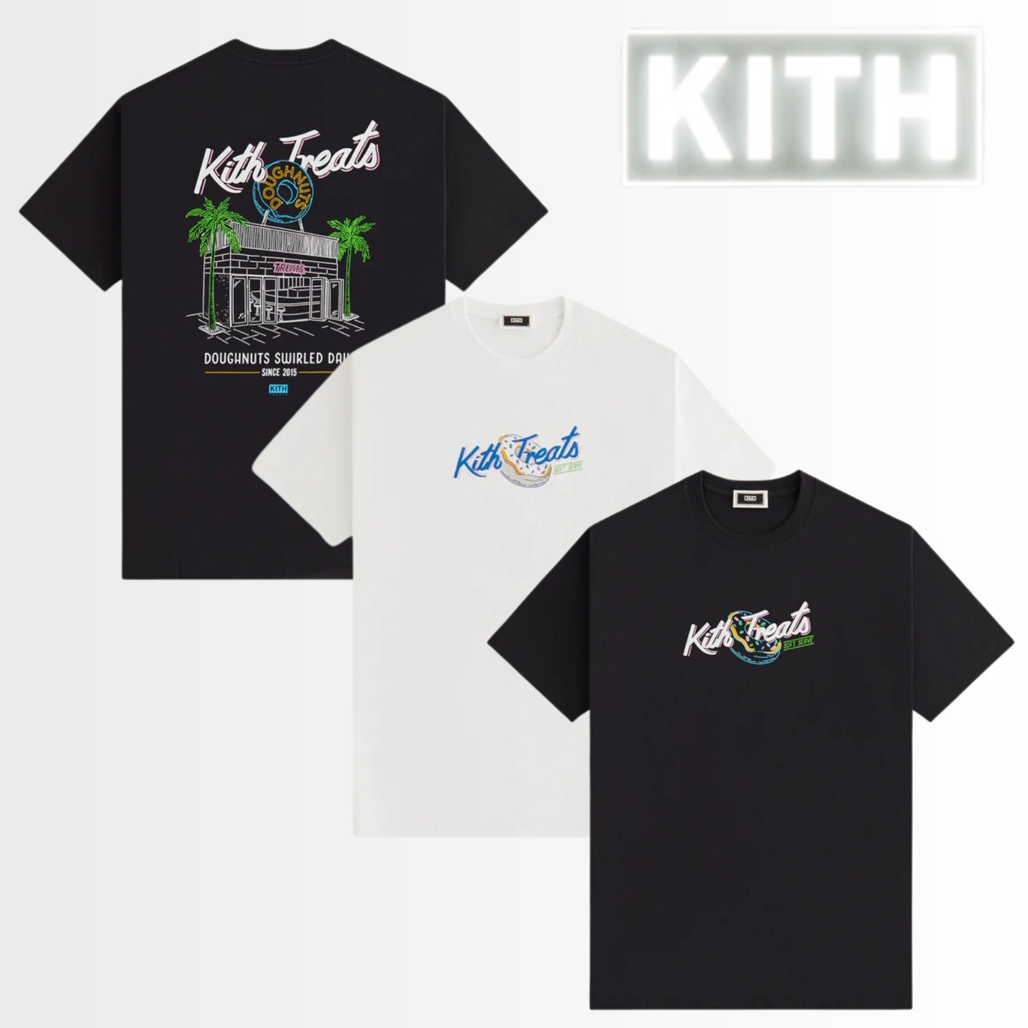 KITH Treats キス トリーツ Doughnut II アートワーク Tシャツ