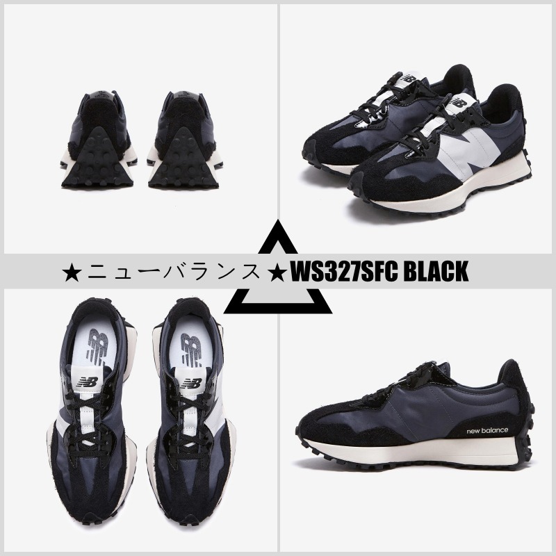 【大人気】★ニューバランス★WS327SFC BLACK 早い者勝ち!!