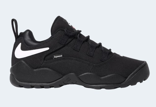 スニーカー Nike x Supreme SB Darwin Low Black