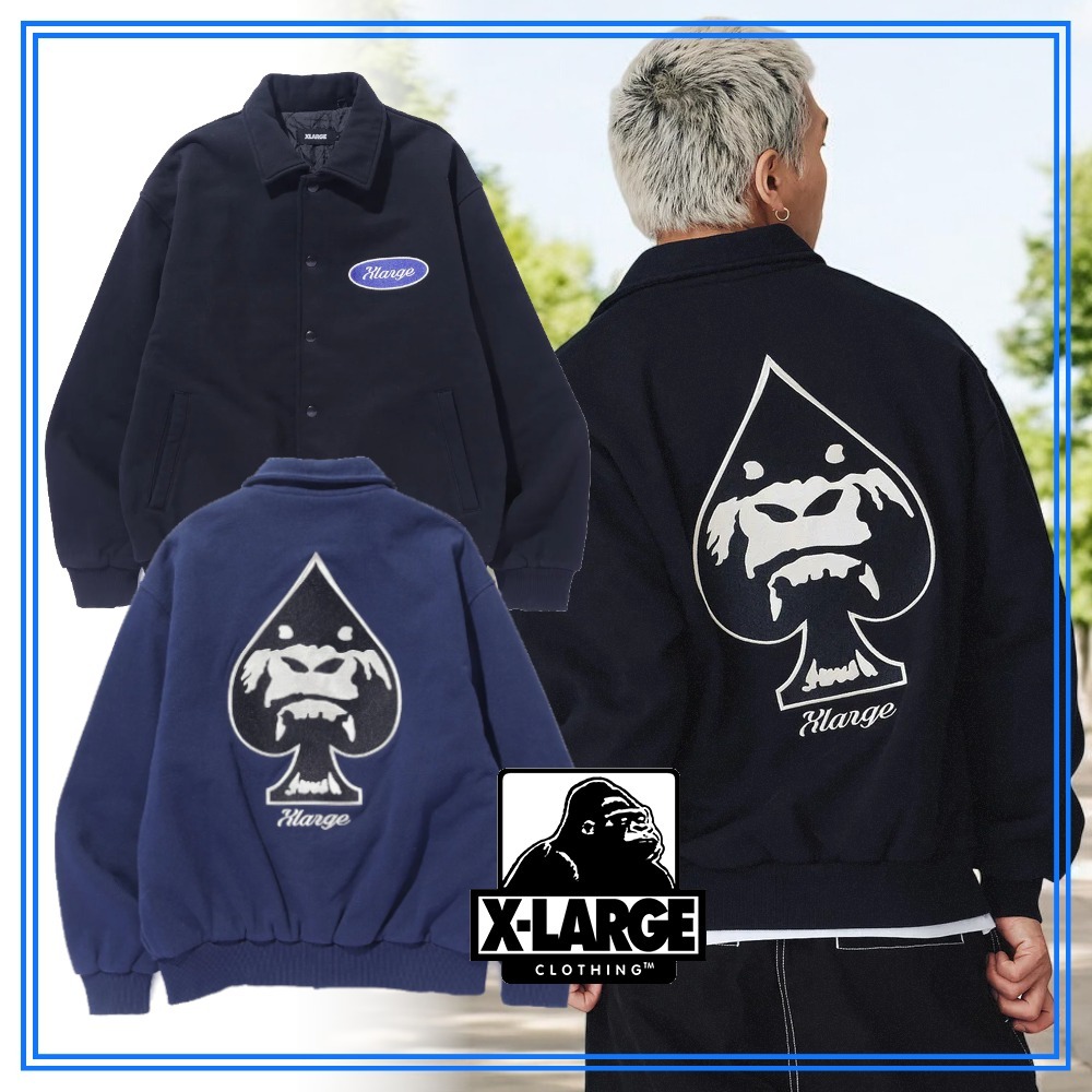 早い者勝ち 大人気 XLARGE SWEAT VARSITY JACKET 秋冬に大活躍