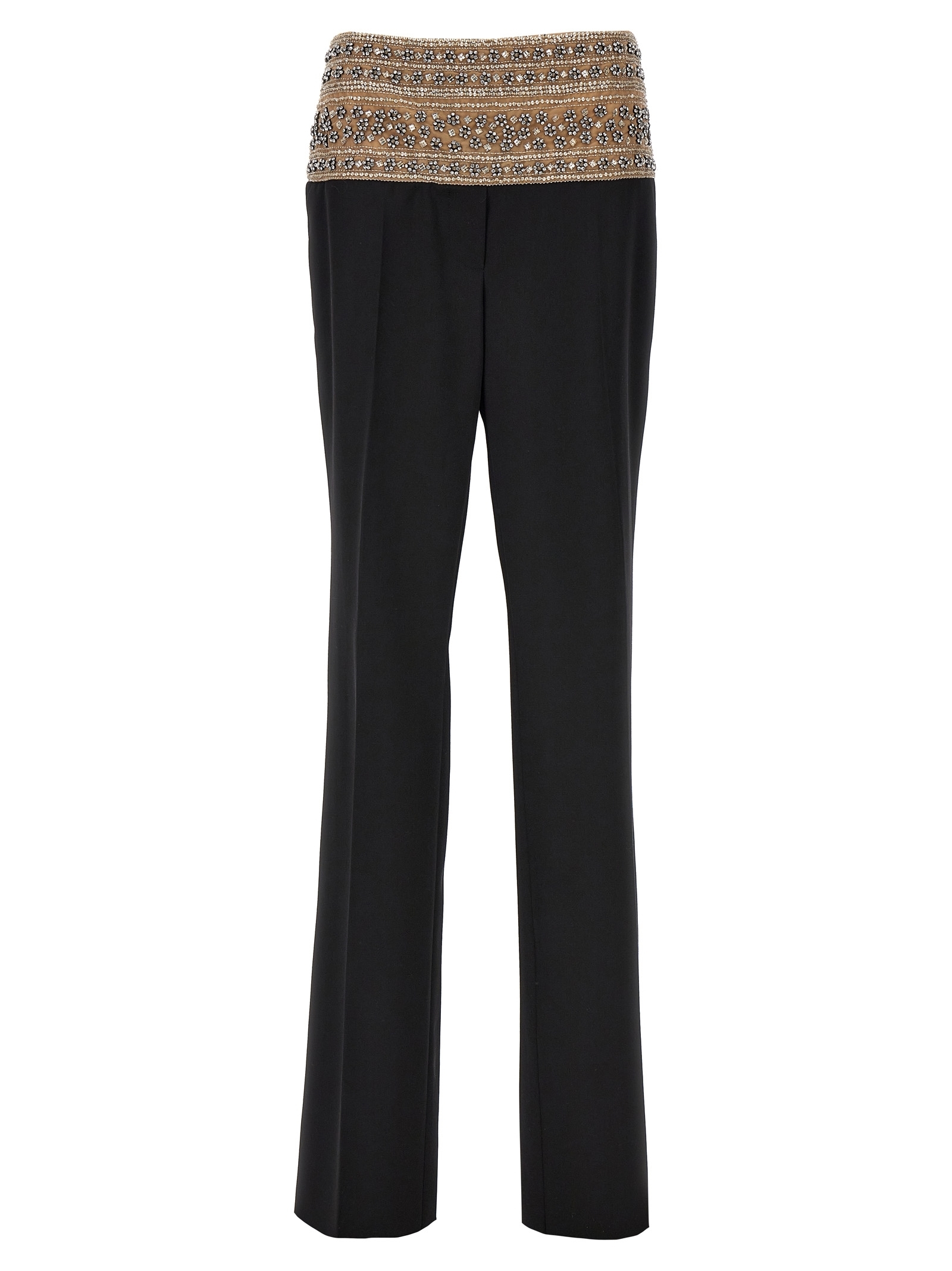 パンツ Stella McCartney 'Smoking' crystal trousers