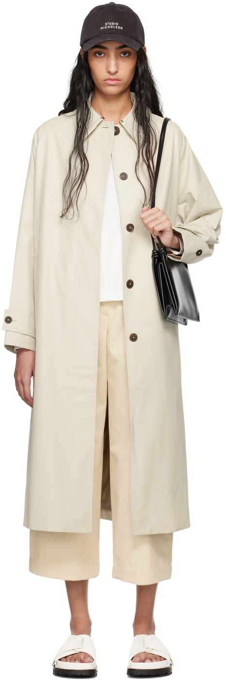 【関税込み】Studio Nicholson ベージュ Holin トレンチコート