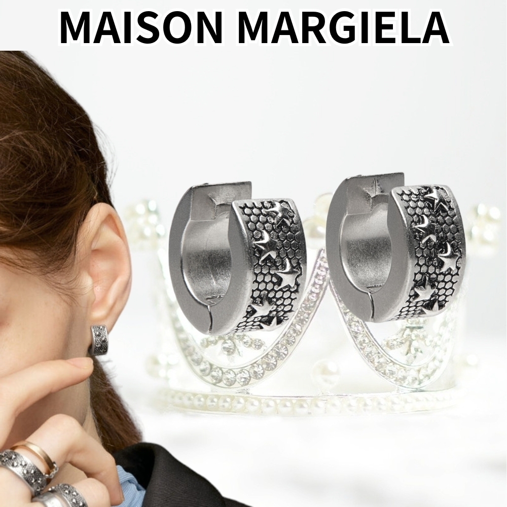 Maison Margiela*個性を輝かせる最高の逸品*スターフープピアス