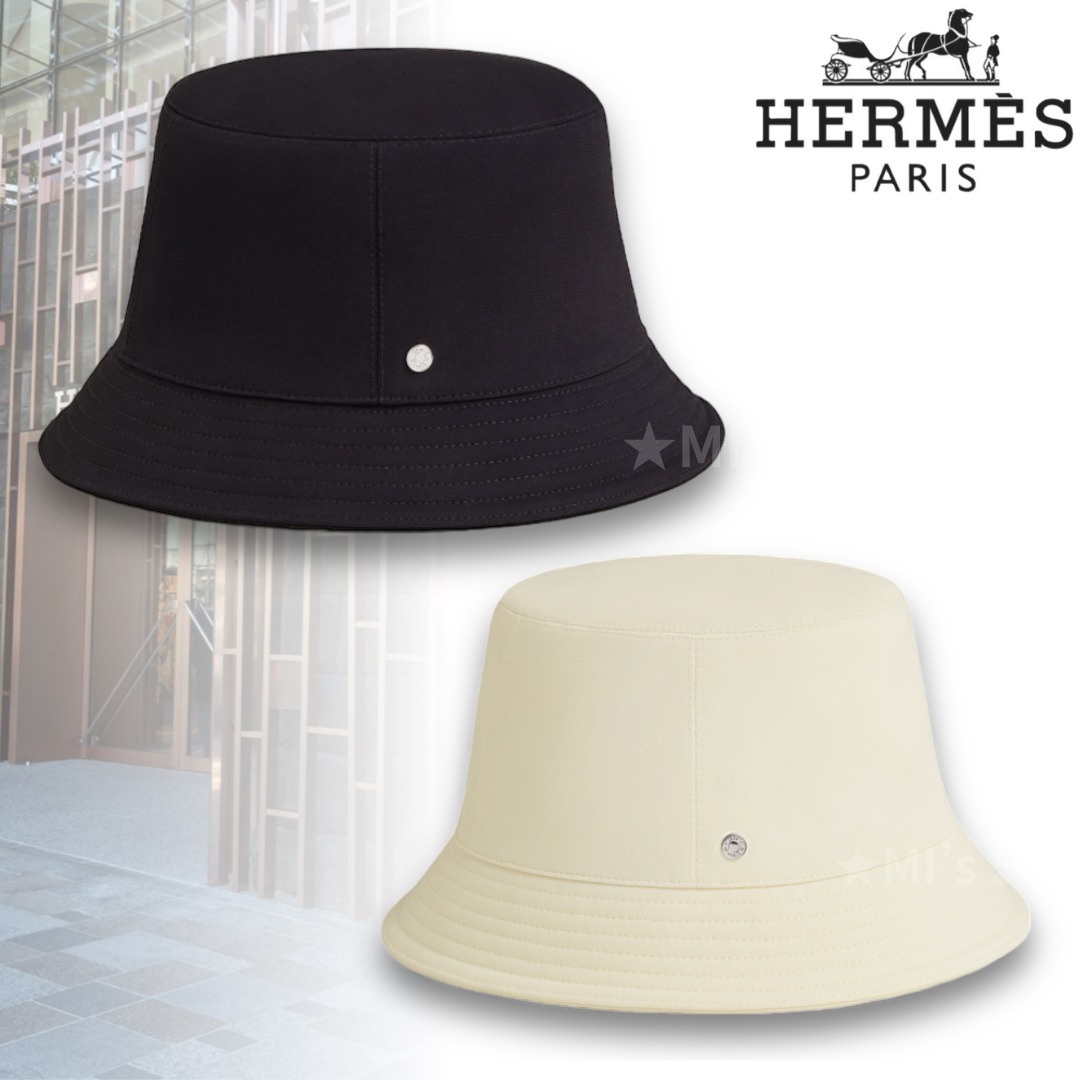 【すぐ届く/上品なデザイン♪】Hermes バケットハット 2色