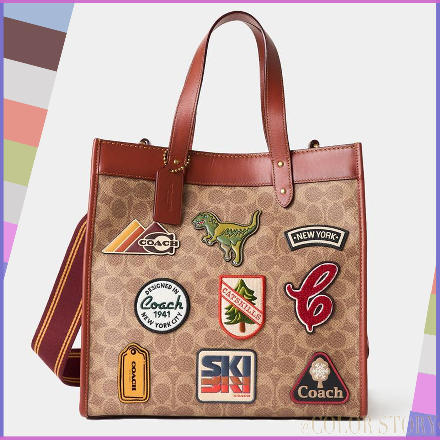 【COACH高級ライン】●毎回完売！●ストラップ付！●トート