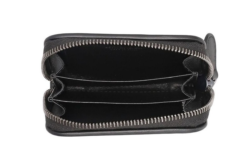 BOTTEGA VENETA/送料関税込み Intrecciato zipper card wallet