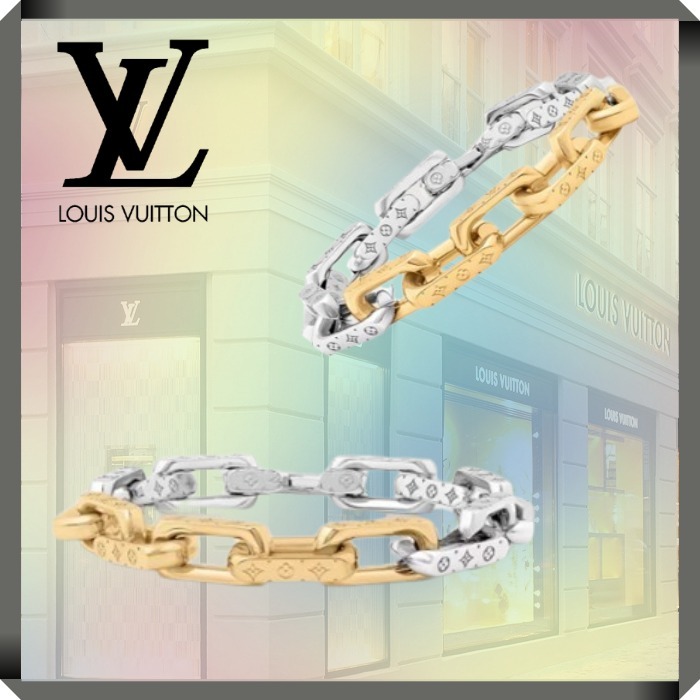 新作☆人気☆Louis Vuitton☆ブレスレット モノグラム チェーン