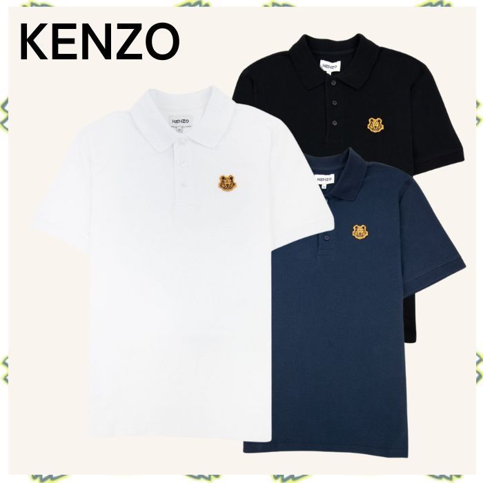 【定番☆虎アイコン】KENZO＊タイガークレスト ポロシャツ