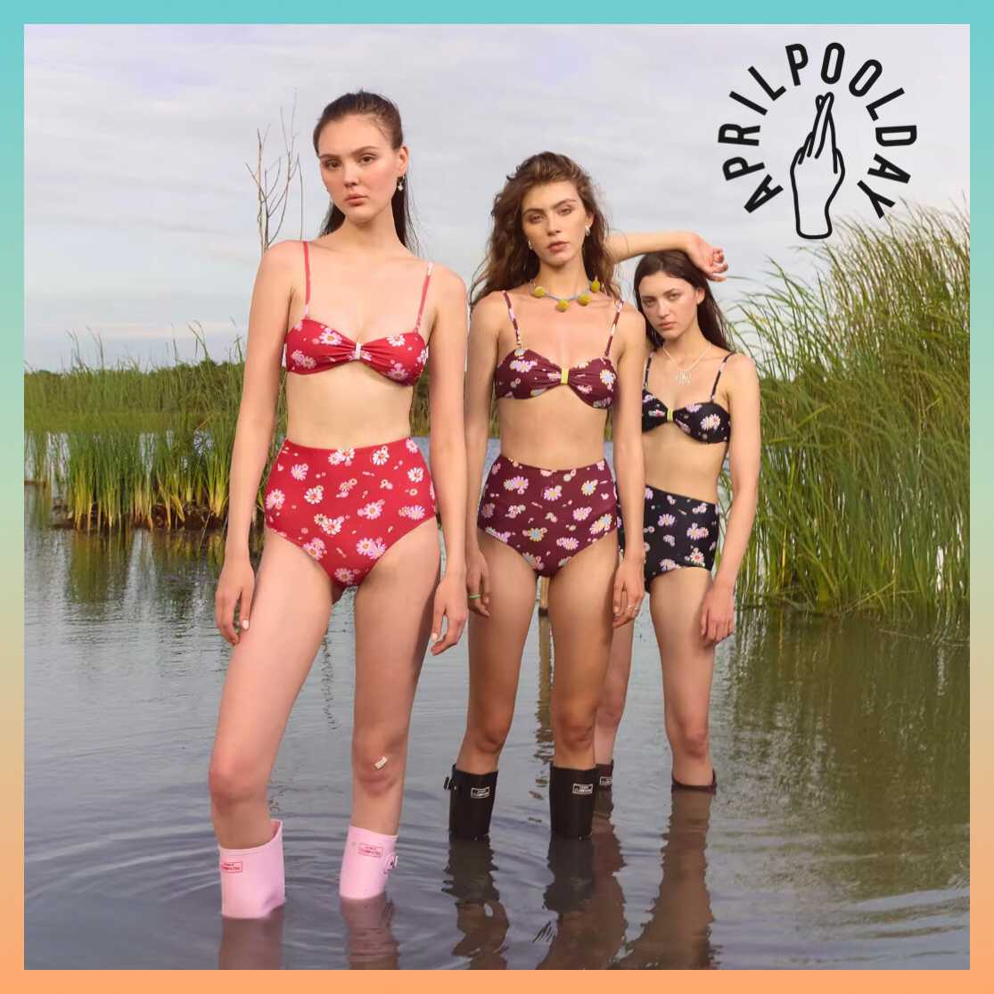 APRILPOOLDAY★日本未上陸 JULIA TWO PIECES ハイウエストビキニ