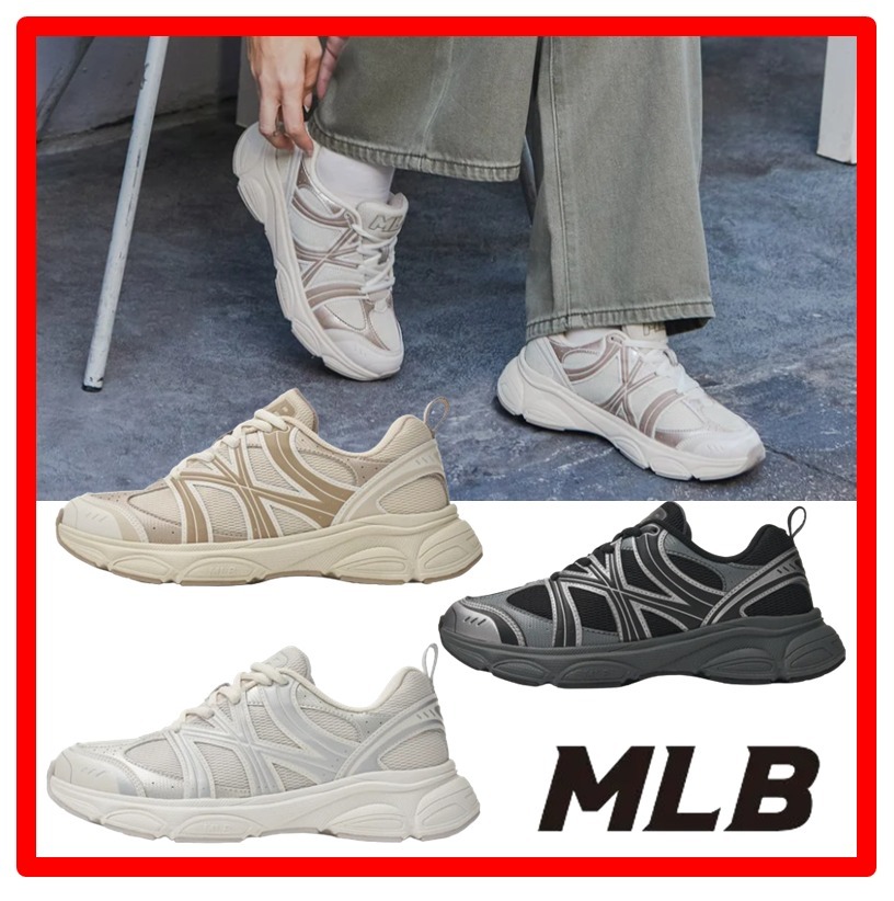 ☆韓国の人気☆【MLB】☆Ace Runner NY☆23-29cm☆