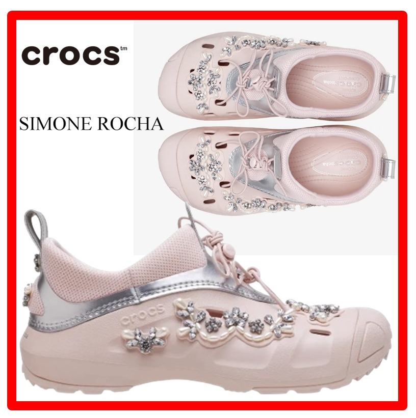 ☆人気☆【Crocs x Simone Rocha】☆Quick Trail Low Quartz☆