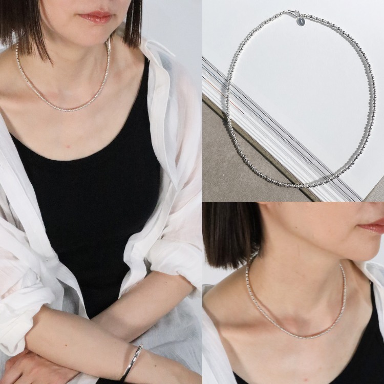 【HARPO ハルポ】 SILVER ナバホ ネックレス 3mm × 40cm