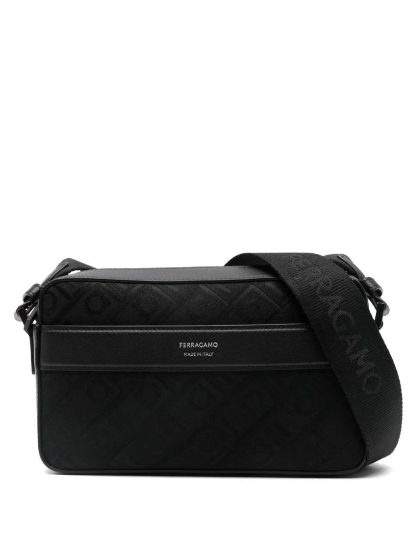 Gancini Jacquard Cross Body Bag クロスボディバッグ