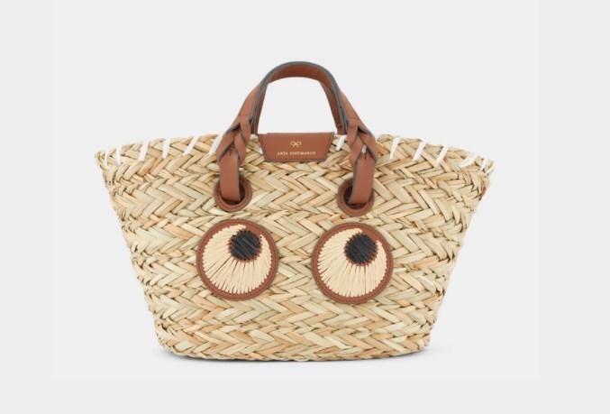 即発送★Anya Hindmarch☆アイズ バスケット スモール 関税送込