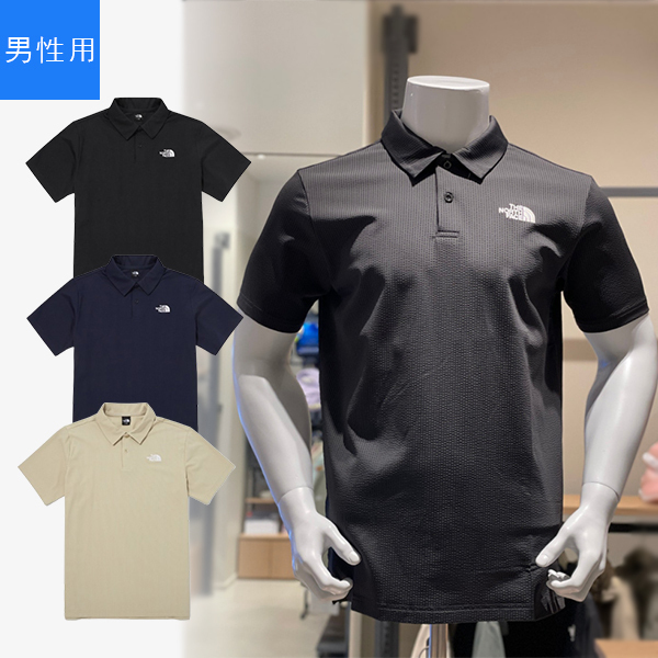 【THE NORTH FACE】M'S ICE FIELD S/S POLO★送料・関税込