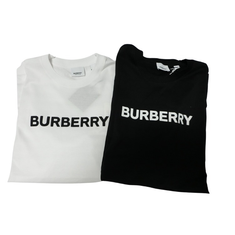 【BURBERRY】在庫あり、関税負担なし ☆コットン ロゴ Tシャツ☆