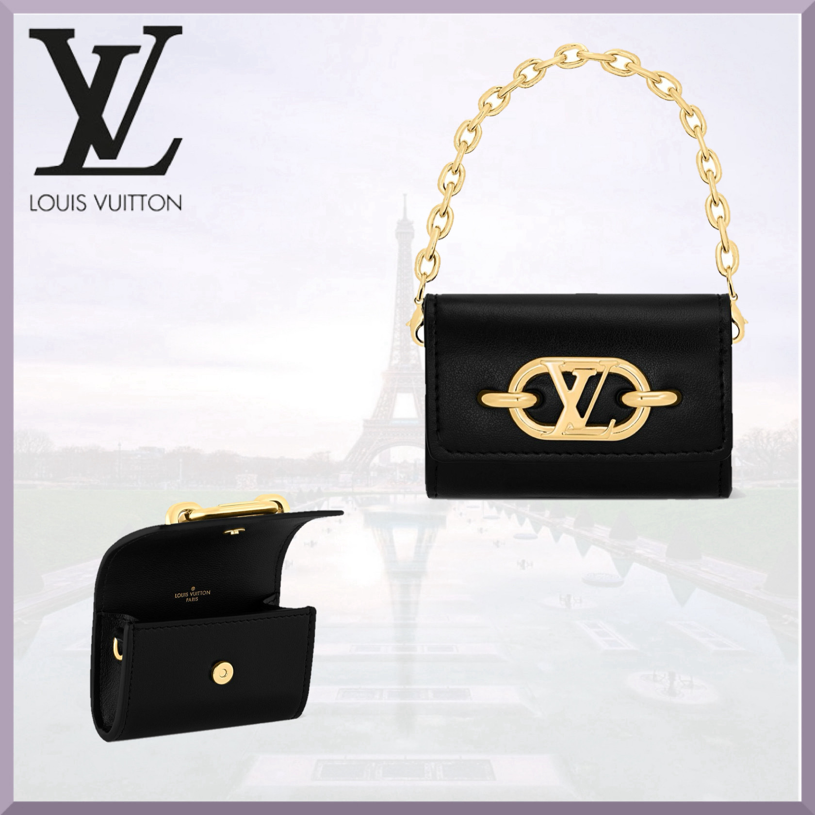 国内発送【LOUIS VUITTON】LVリンクイヤホンホルダー