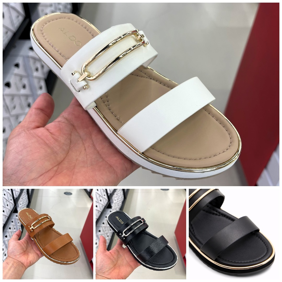 きれいめ シンプル【ALDO】大人なコーデ！フラットサンダル