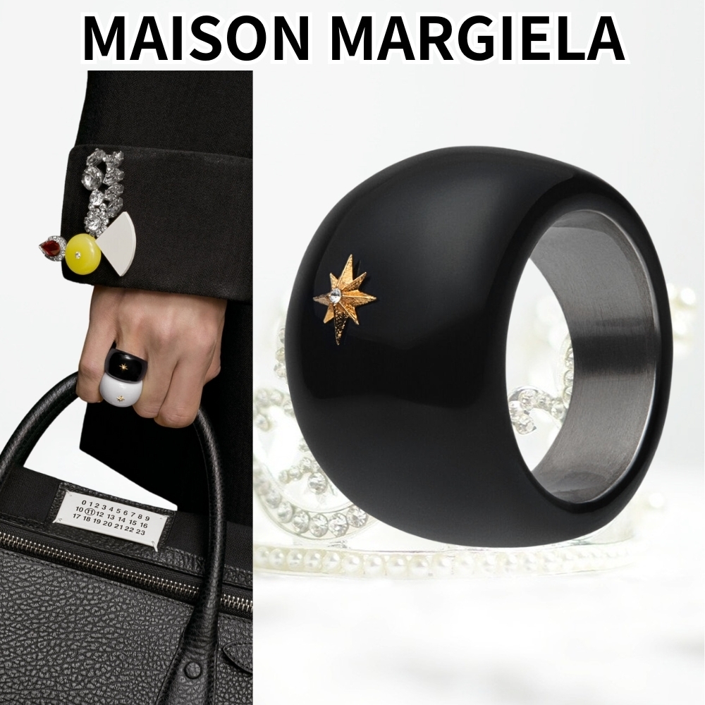 Maison Margiela*魅力的な輝きを放つ*厚みのあるエナメルリング