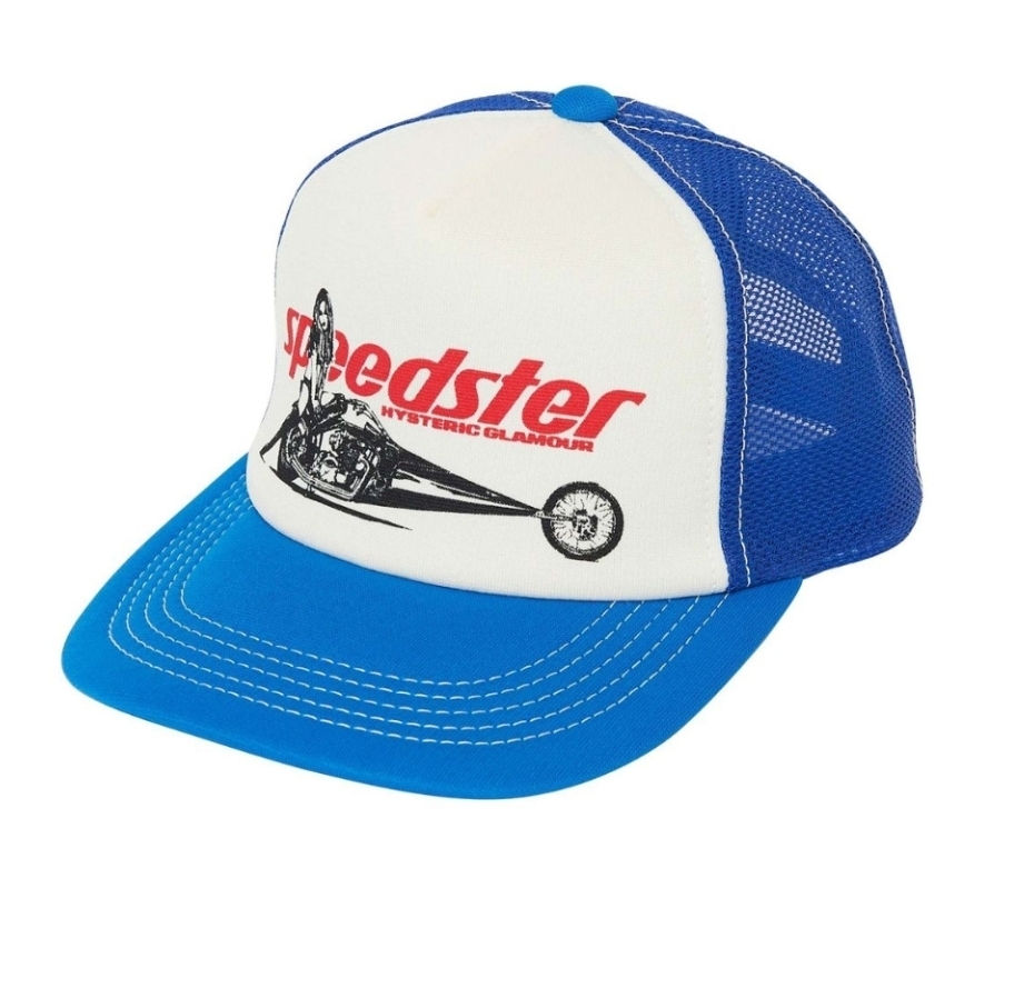 本格派ま！ ☆大人気☆HYSTERIC GLAMOUR SPEEDSTER メッシュキャップ 帽子