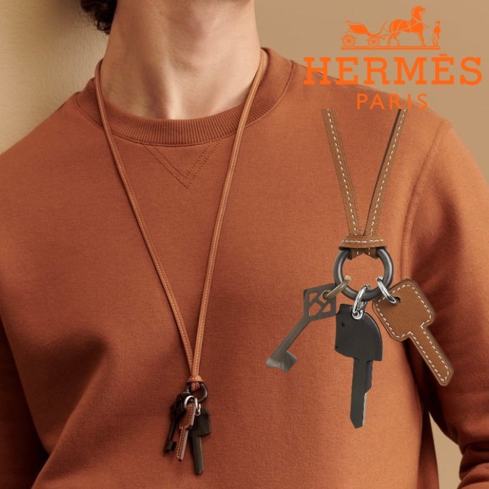 プレゼントにも♪【HERMES】Cles ロングネックレス