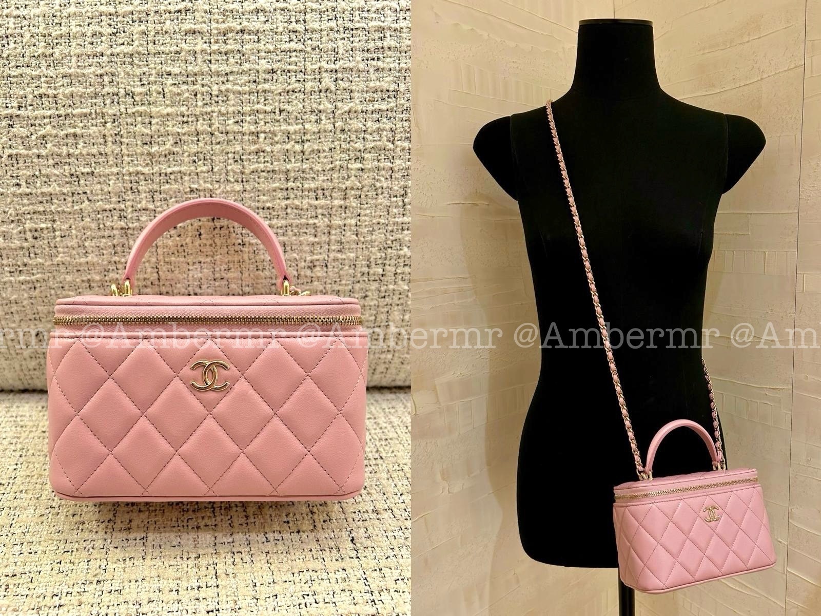 23P CHANEL CC_ハンドル クラシックバニティケース 24B CHANEL CC_ハンドル クラシックバニティケース (CHANEL