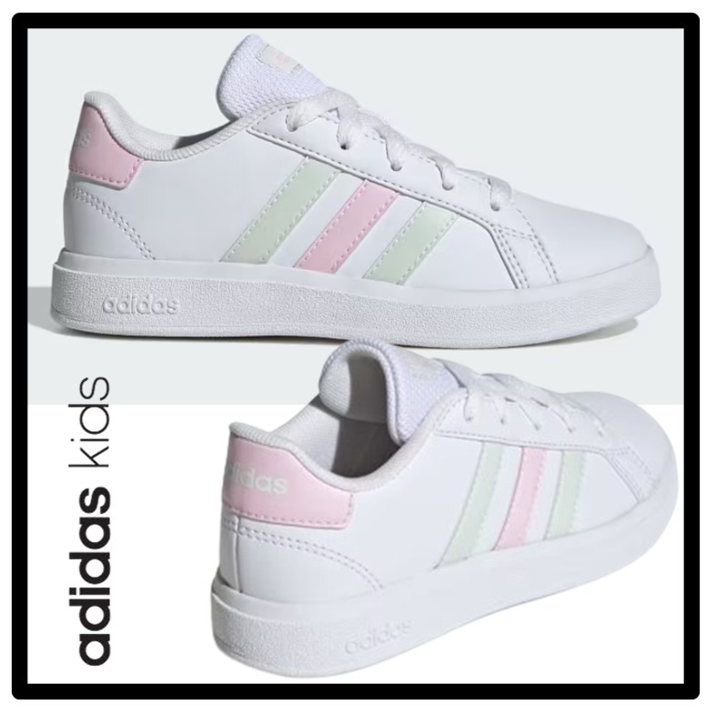 ★関税込★adidas KIDS★GRAND COURT LIFESTYLE TENNIS★17-21cm