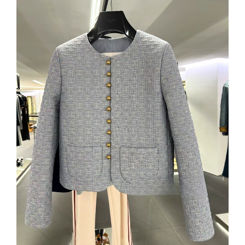 《上品で可愛い》【CELINE】トリオンフ チェルシージャケット
