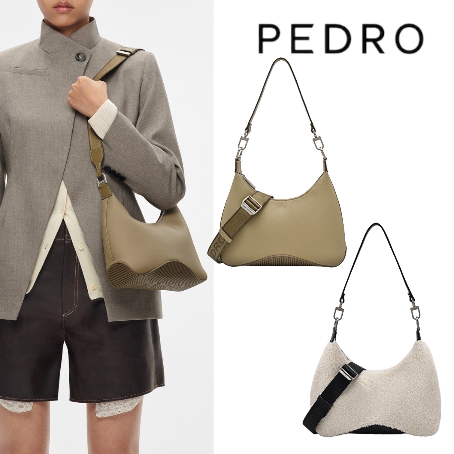 ★PEDRO★Maria Hobo Bag マリア ホーボバック送料込