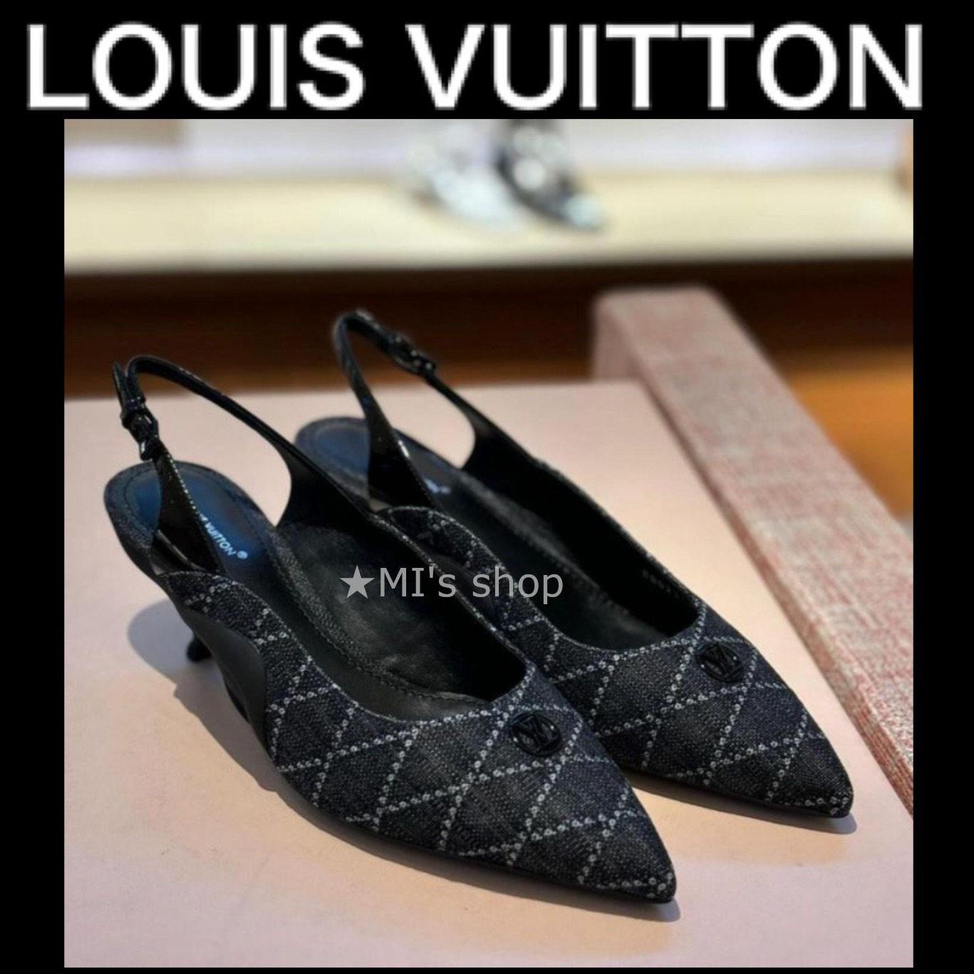 【すぐ届く/洗練された雰囲気♪】LouisVuitton パンプス