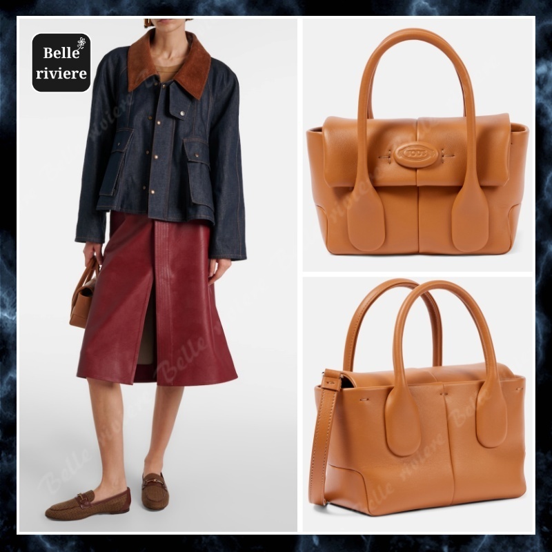 24PF new/TOD'S DBR スモールレザートートバッグ Bag Beige