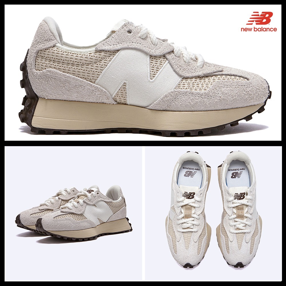 ★NEW BALANCE★327 CREAM BRAILED★U327WVA★男女共用★