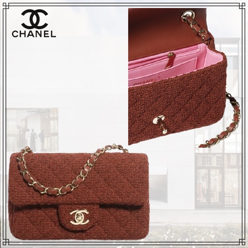 《オシャレ♪もこもこ》 CHANEL スモール ハンドバッグ