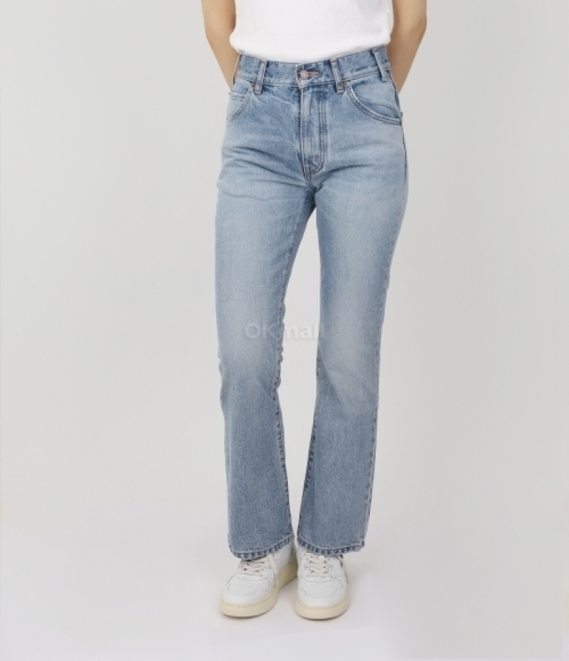 CELINE｜JEANS (DYLAN FLARED JEANS IN BLUE ECLIPSE WASH (