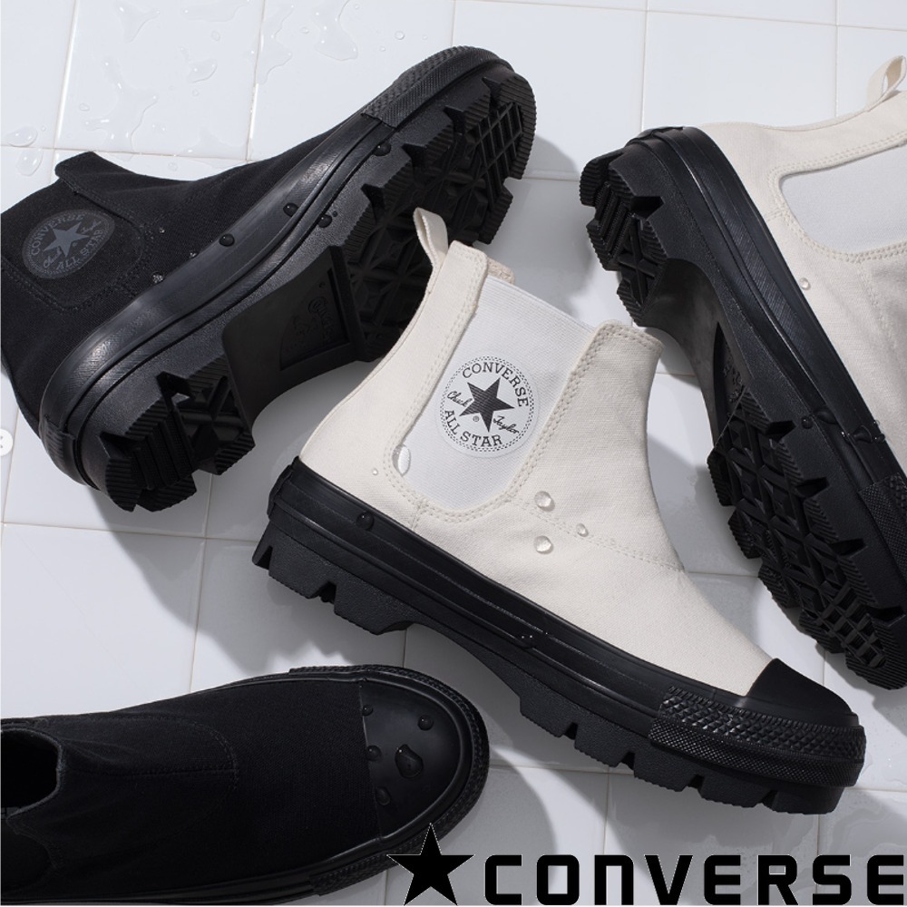 【CONVERSE】オールスター チャンク WC サイドゴア HI★晴雨兼用