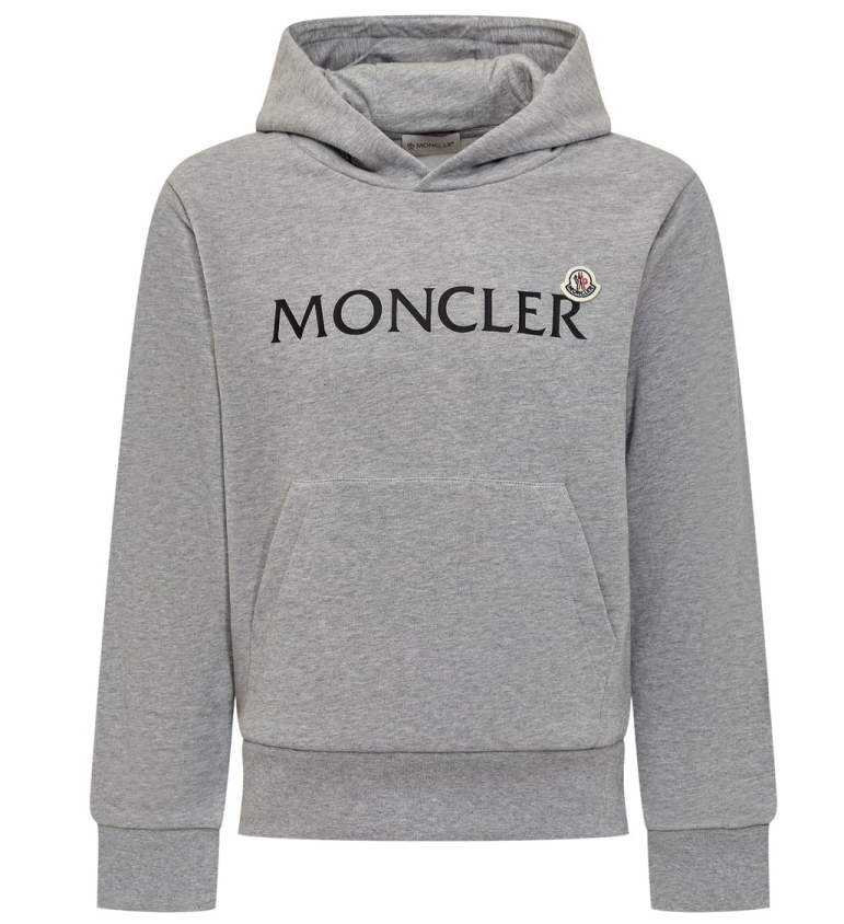 【大人も着れる!!サイズ：14A】MONCLER 刺繍入りロゴフーディ 大人も着れる!!サイズ：14A】MONCLER 刺繍入りロゴフーディ 子供