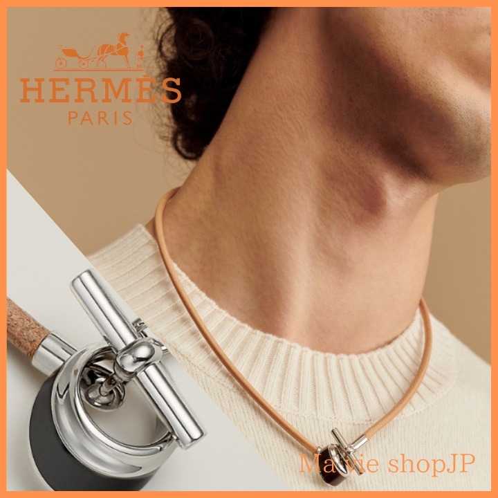 カジュアル♪【HERMES】エルメ ネックレス《エクウス》