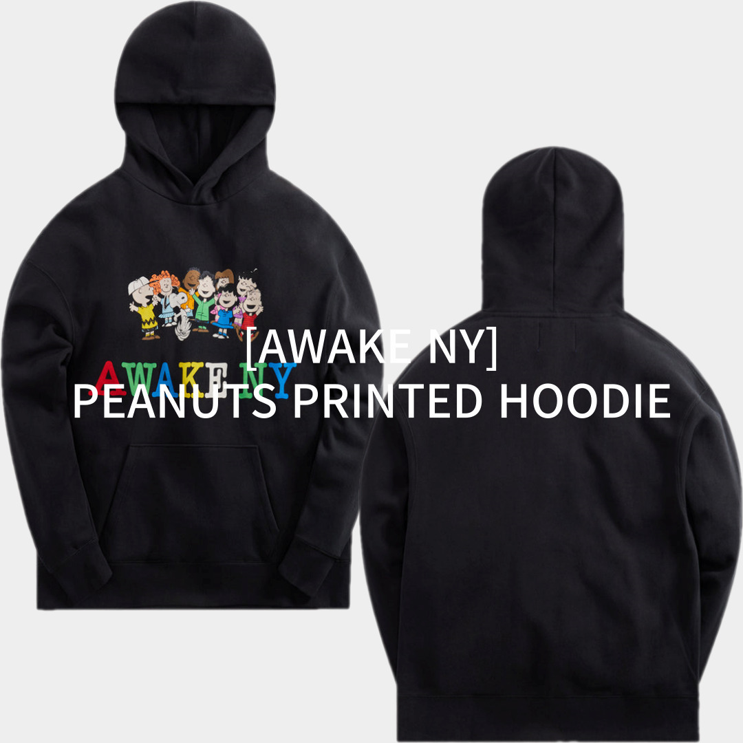 パーカー・フーディ [AWAKE NY] X PEANUTS PRINTED HOOD